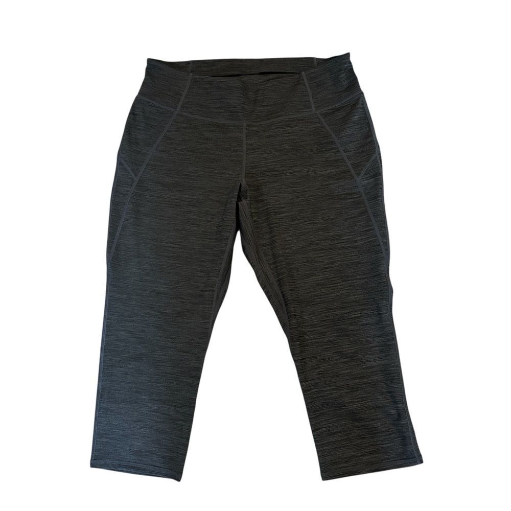 Kuhl Skulpt Tight Capri Athletic Gray Workout Leggings Hike XL